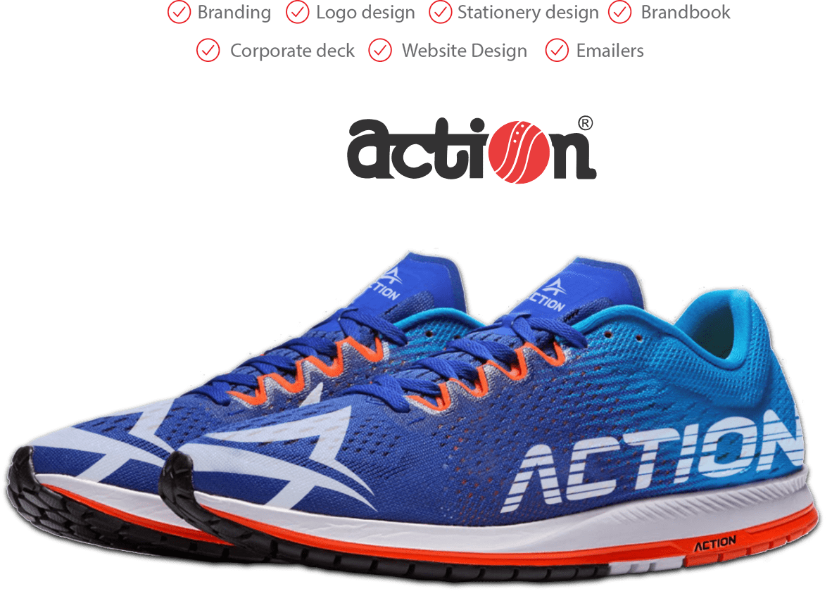 action shoes official website